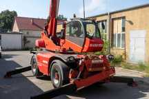 Wynajem MANITOU MRT2150+ z operatorem, obrotowa ładowarka teleskopowa