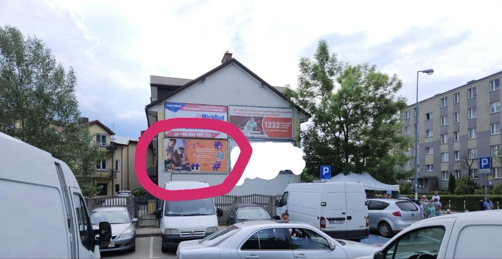 Wynajmę miejsce reklamowe w centrum Mińska Mazowieckiego
