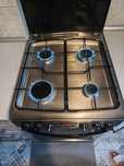 Kuchnia kuchenka gazowo-elektryczna inox 50cm gaz butla piekarnik