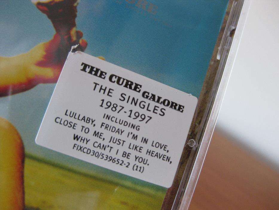 CD The Cure ‎– Galore - (The Singles 87-97)