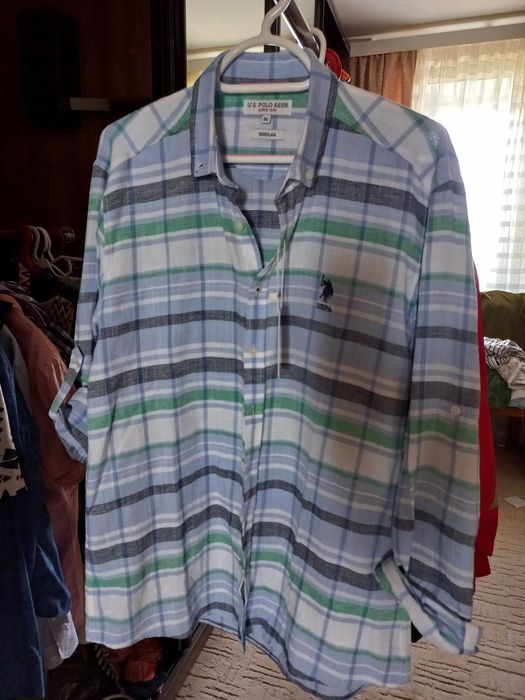 Рубашка мужская НОВАЯ U.S.POLO ASSN M