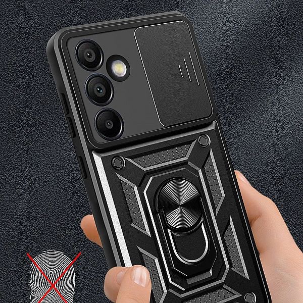 Etui pancerne Hybrid Armor Camshield z osłoną aparatu i metalowym ring