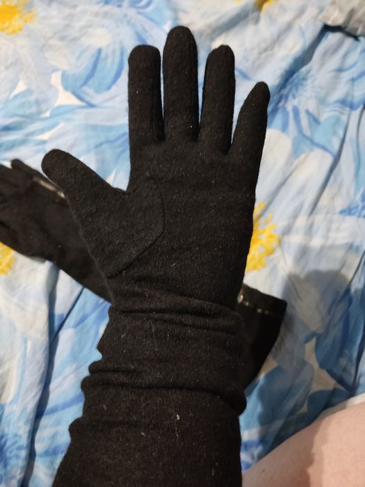 Перчатки довгі теплі