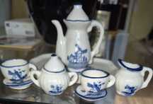 Miniaturowy serwis porcelanowy dla lalek,zabawka dla dzieci