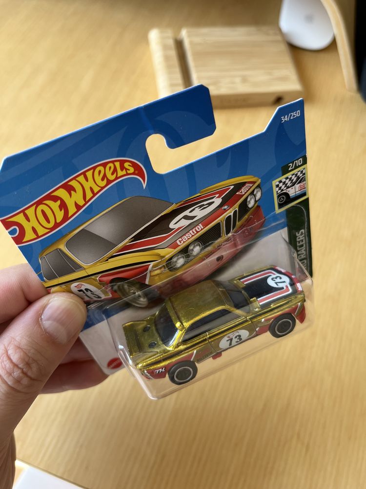 Hot Wheels STH 73 BMW 3.0 CSL Race Car Super Treasure Hunt