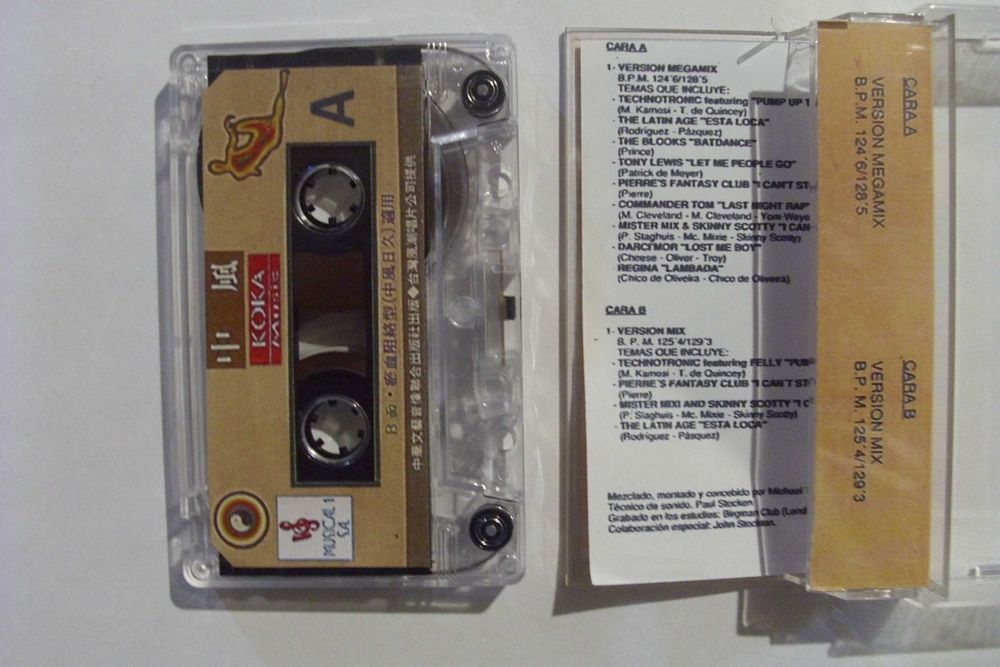 Technotronic - "Pump Up The Jam" kaseta