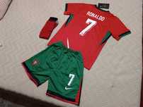 Camisola CRIANÇA Equipamento Portugal | RONALDO 7 | NOVO