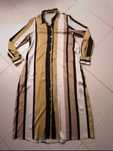Vestido tipo camiseiro / túnica da Zara. Tamanho Xs, novo