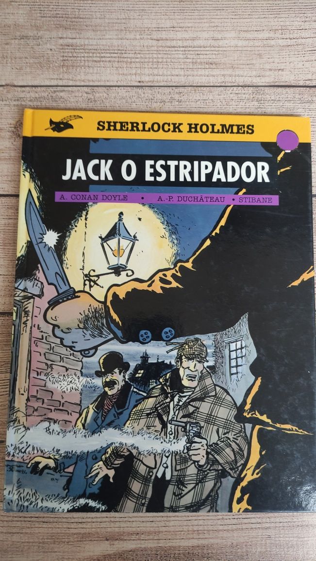 Livros Banda Desenhada Antiga, Sherlock Holmes e Agatha Christie