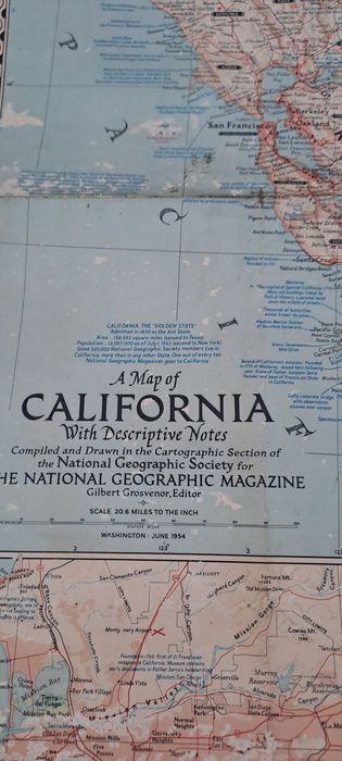 Mapas antigos - Califórnia, etc...