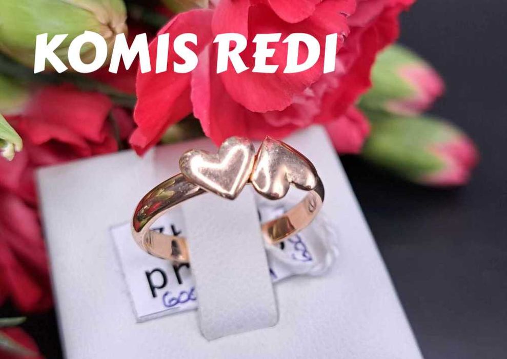 ZŁOTY PIERŚCIONEK 2,75 GR. próba: 585 roz. 14 Komis Redi