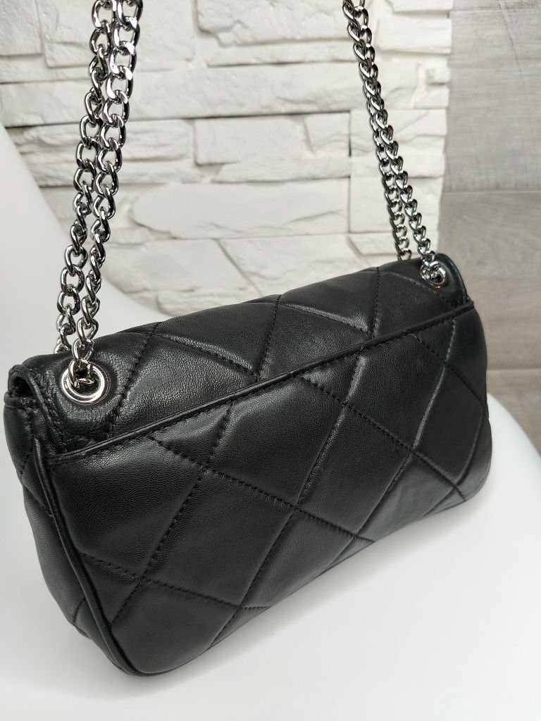 Жіноча оригінальна шкіряна сумка Michael Kors Quilted Hamilton