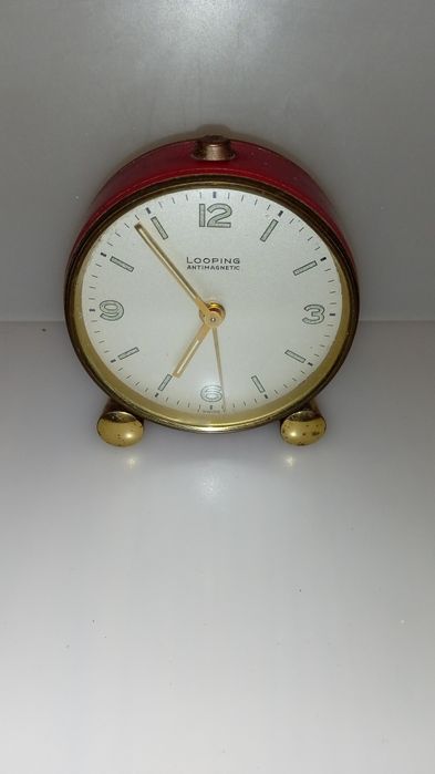 Relógio Vintage Antimagnetic Looping Swiss