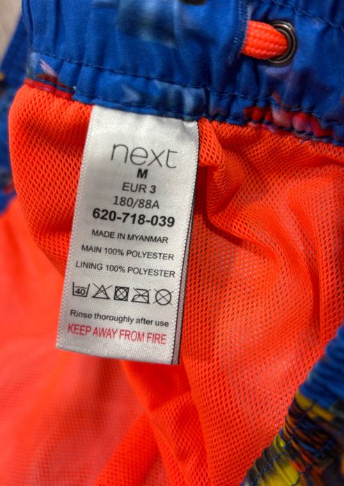 Next M 3 Плавательные Мужские шорты m некст плаванья рыбки next риба