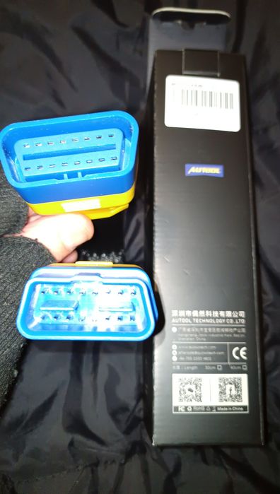 Кабель OBD2 AUTOOL 30см, кабель подовжувач ОБД2