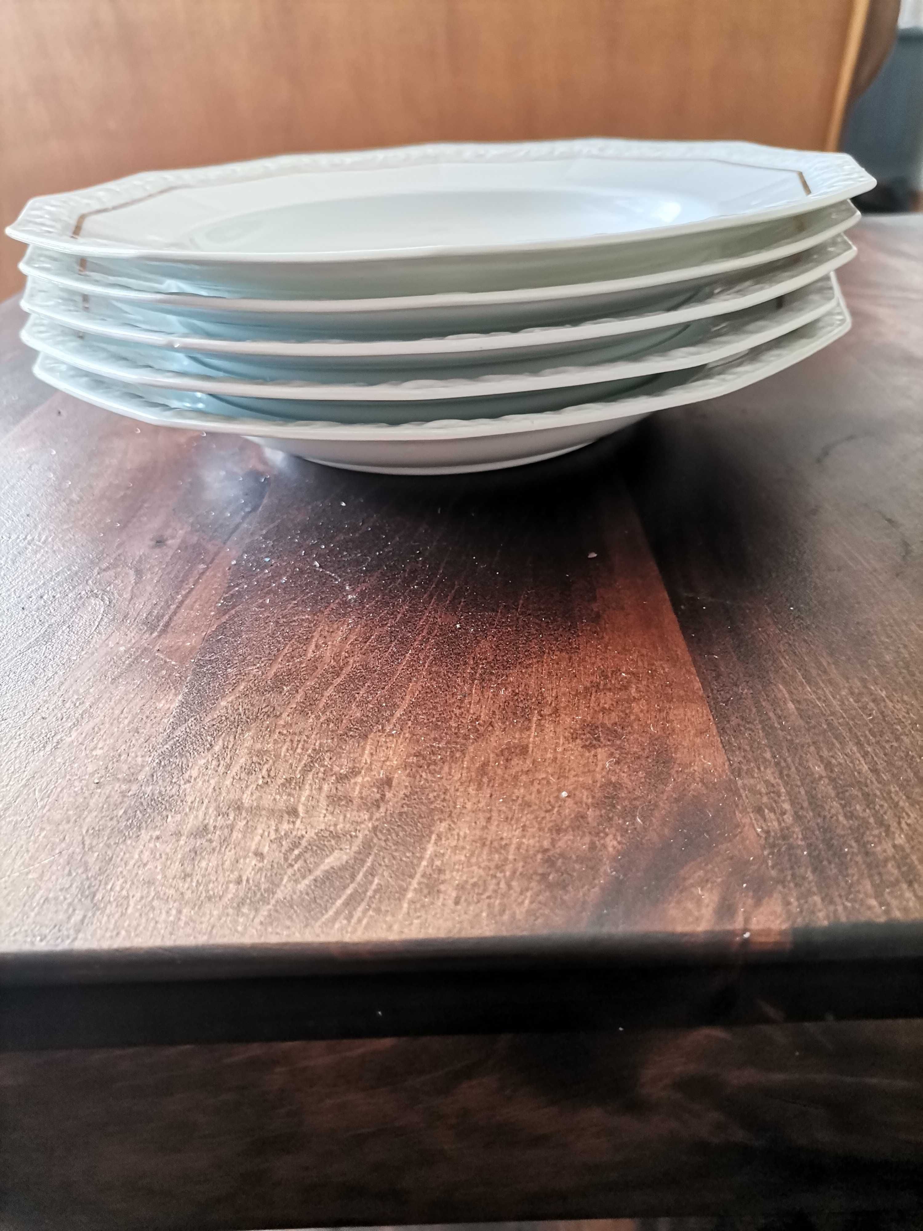 Rosenthal Maria Goldline przedwojenne 5 talerzy głębokie 1929