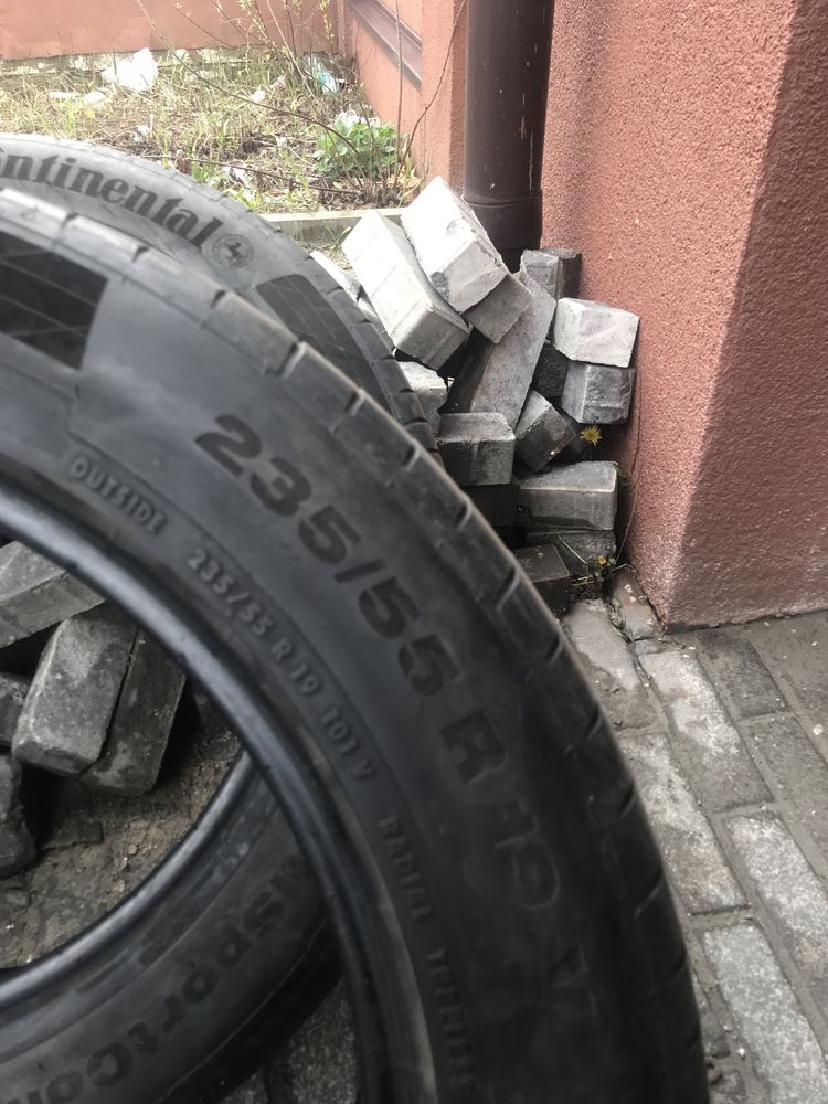 Резина continental 235/55r19