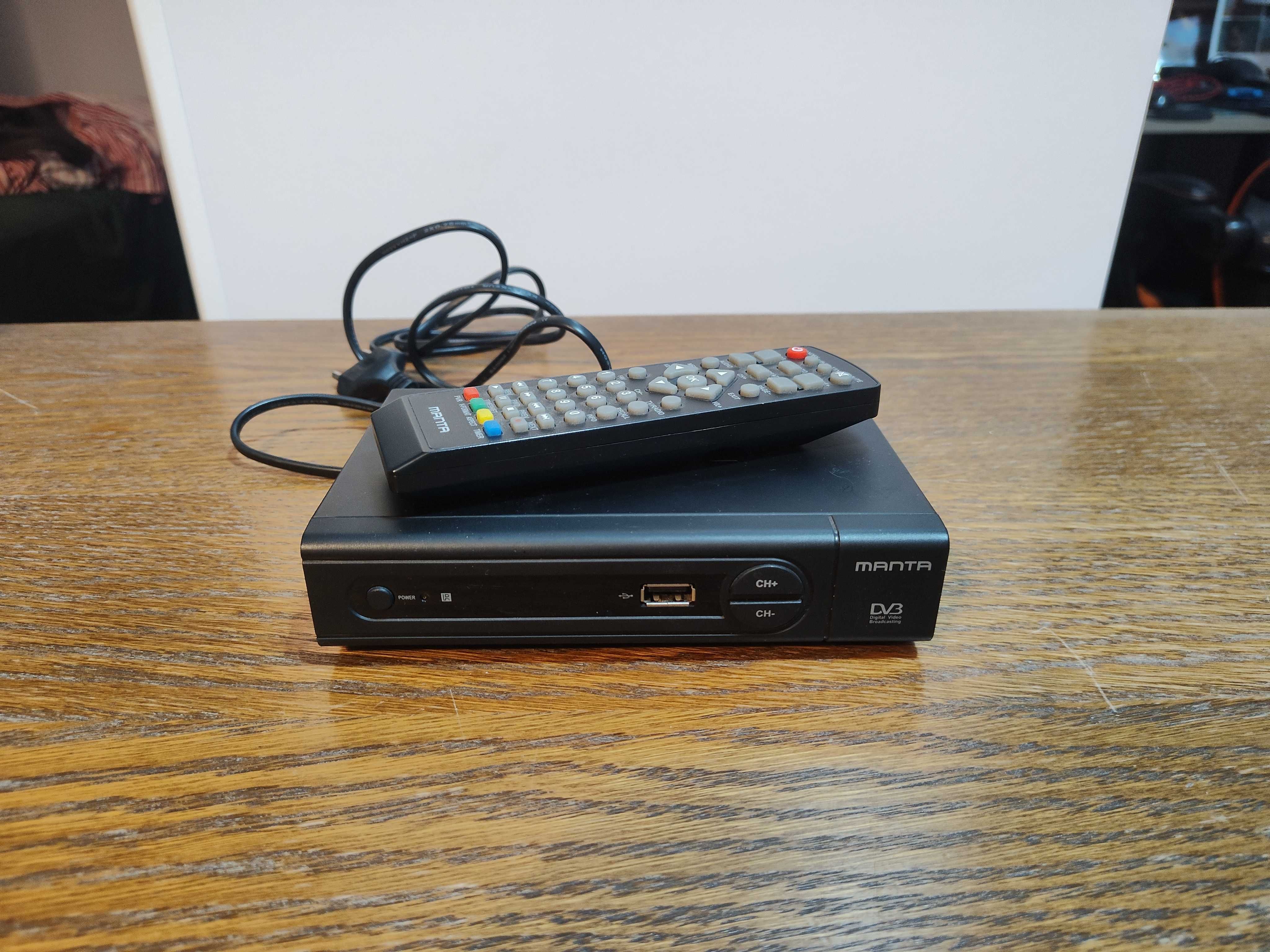 Dekoder DVB-T telewizyjny manta do telewizora