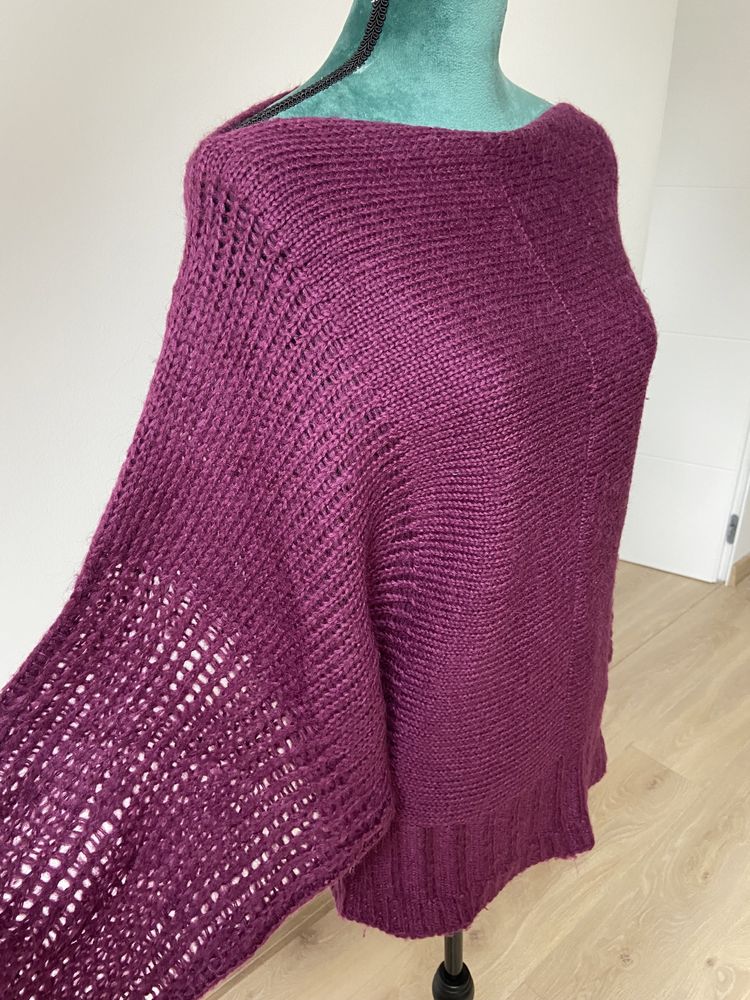 Sweter w kolorze fuksji RESERVED