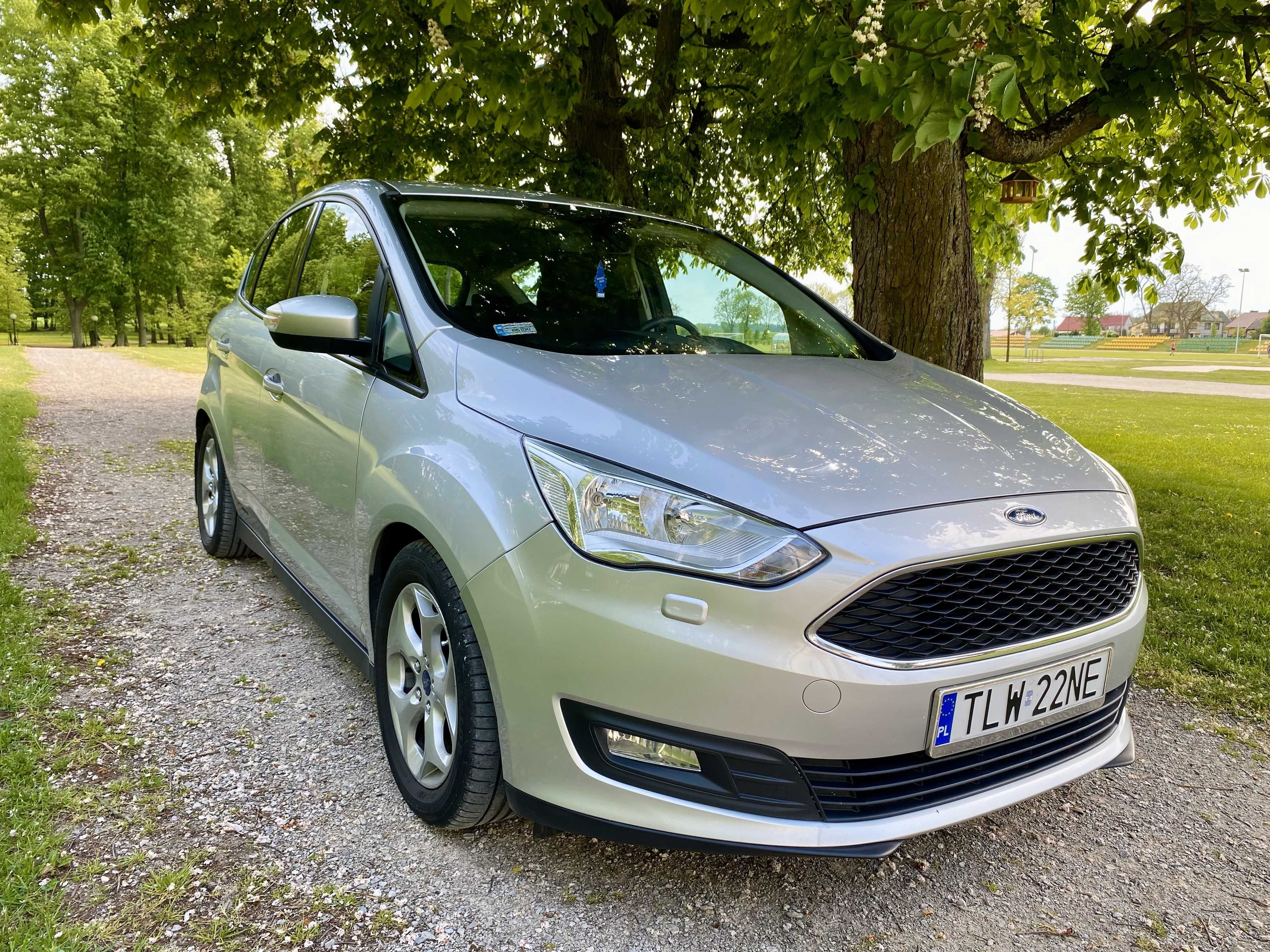 Ford C-Max 1.5 TDCi 120KM • Zadbany • Garażowany • Hak • 2 kompl. kół