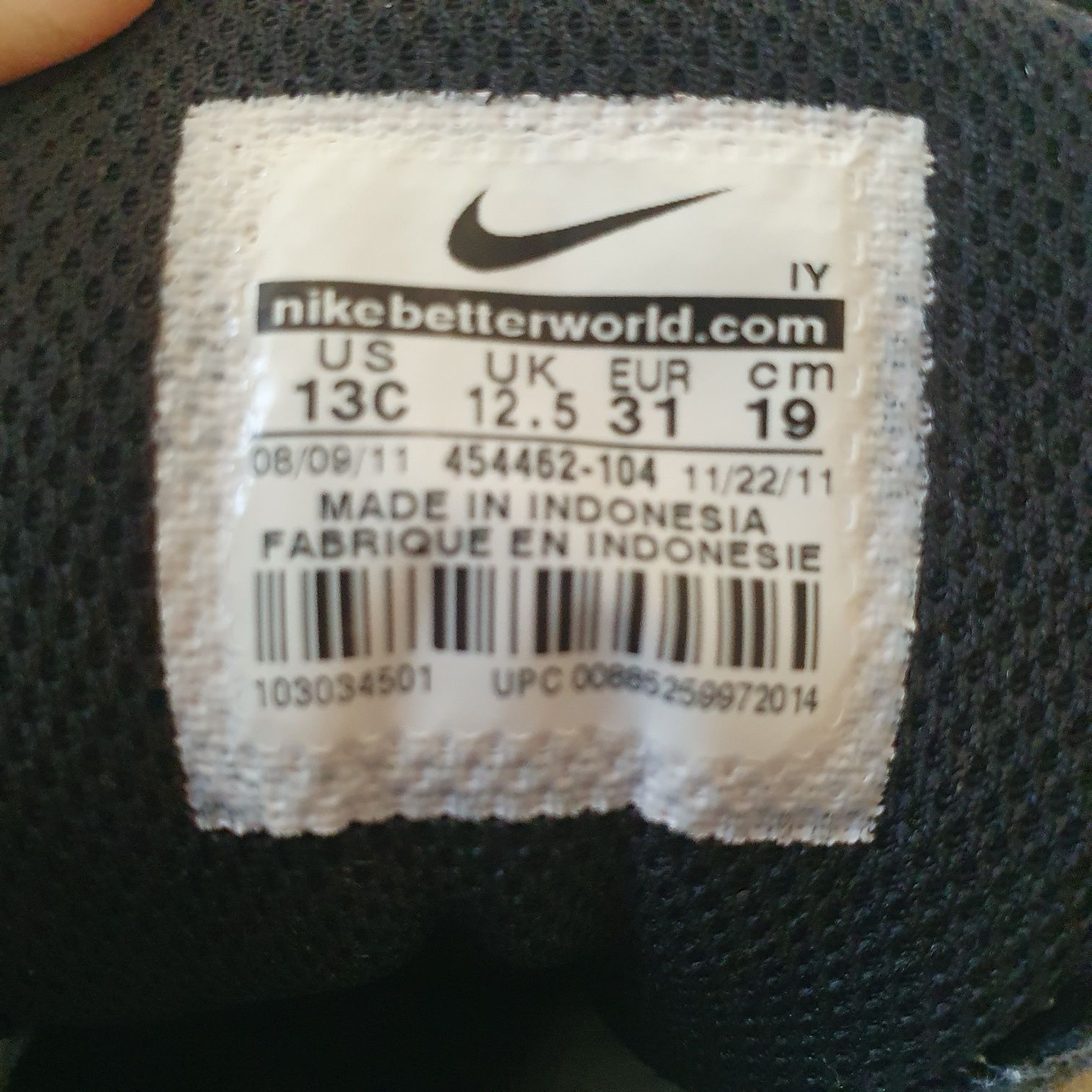 Buty Nike rozmiar 31