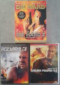 Szklana pułapka - Bruce Willis - kolekcja 4 filmów - 6x DVD