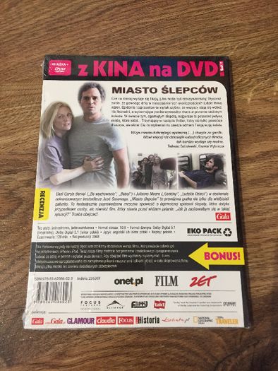 Miasto Ślepców NOWY film na DVD Julianne Moore