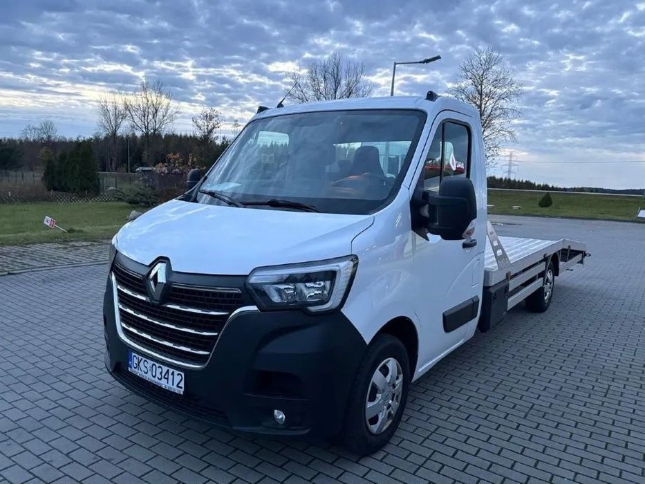 Renault MASTER LAWETA 5metrów Nowy Najazd+Wciągarka  Super Stan Gwarancja-1ROK