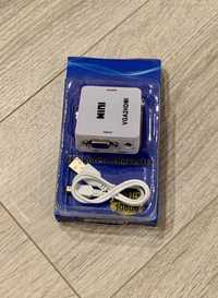 Переходник конвертер адаптер VGA в HDMI