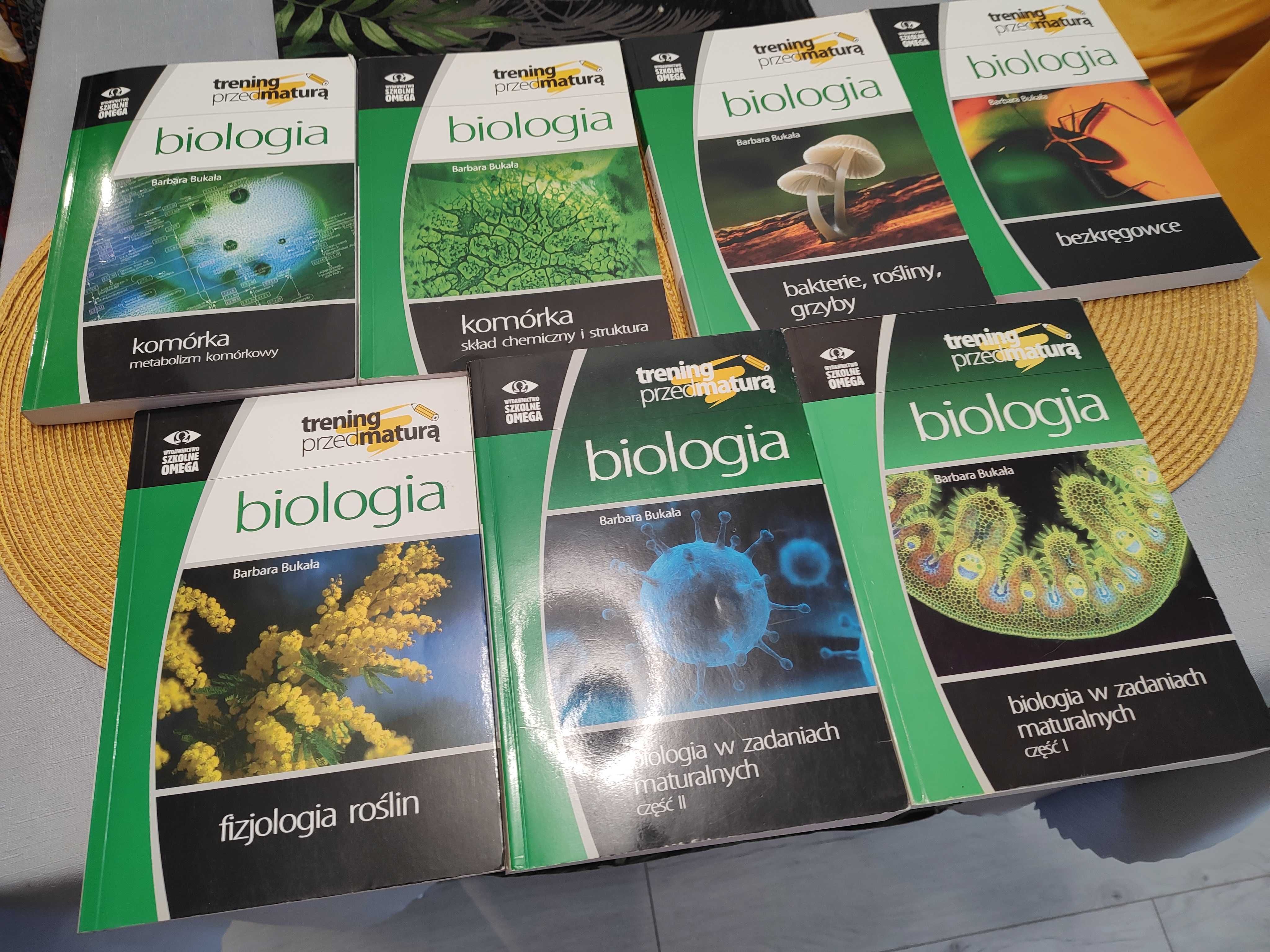 Zestaw książek pomocniczych do nauki biologii - Barbara Bukała