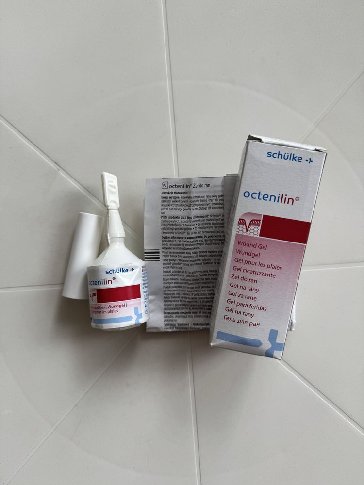 Octenilin żel do oczyszczania nawilżania ran 20ml długa data