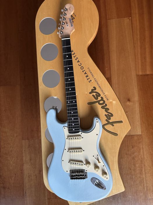 Marqz Stratocaster Sonic Blue aged