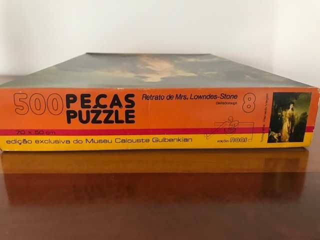 Puzzle 500 peças  -  Retrato de Mrs. Lowndes Stone