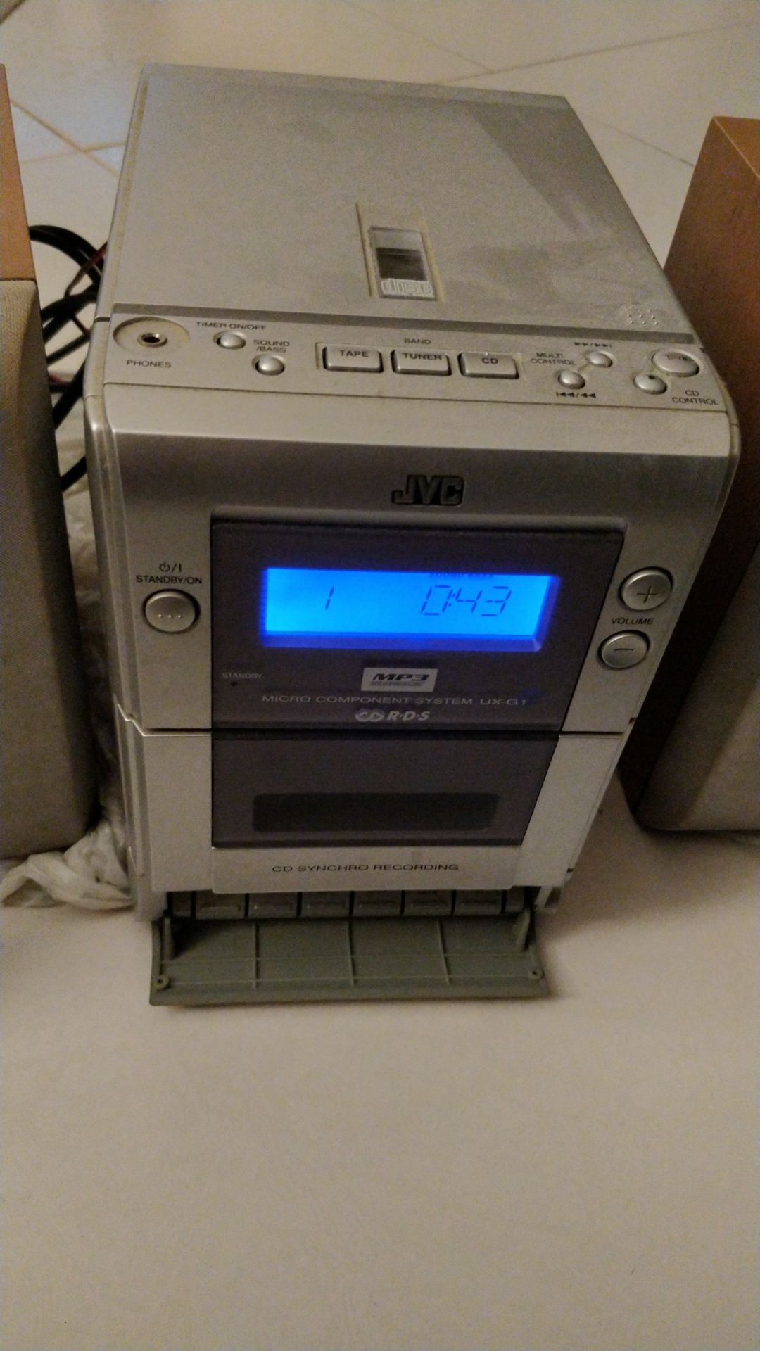 Aparelhagem mini JVC