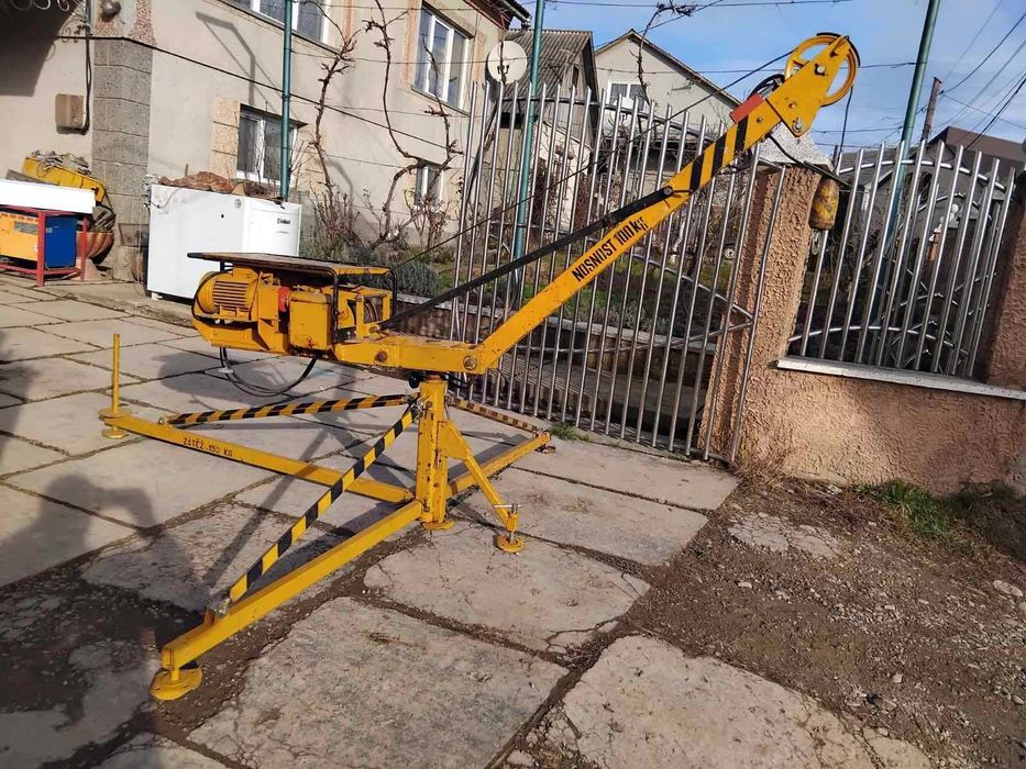 міні кран будівельний Німецький швидкозборний на любих висотах