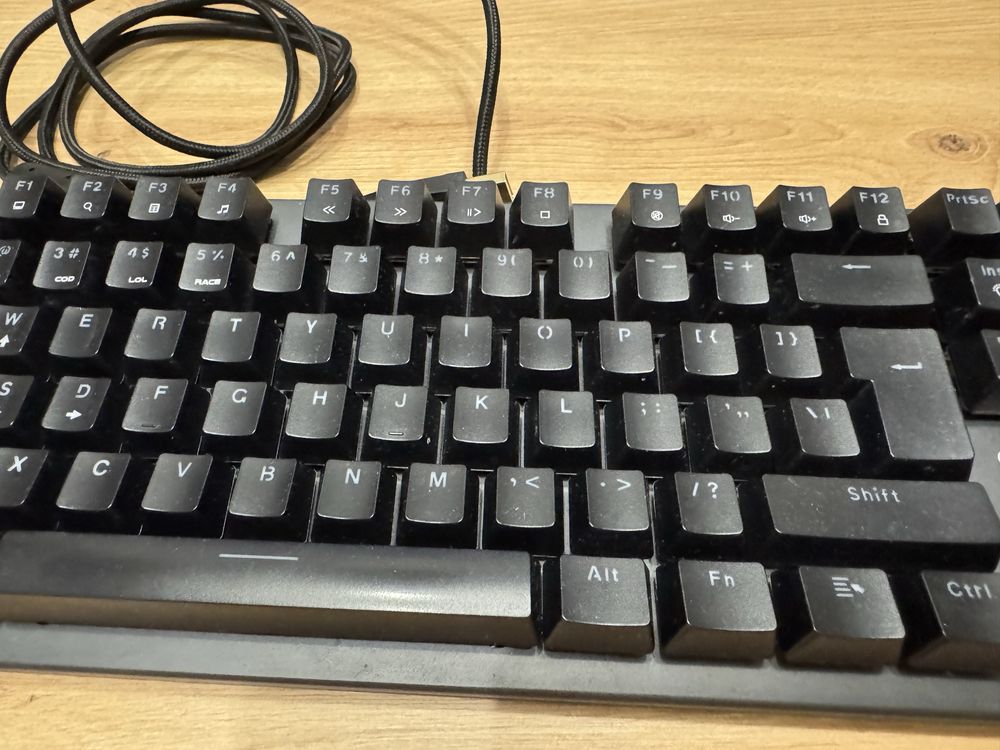 Klawiatura przewodowa Genesis Thor 300 TKL RGB podswietlana