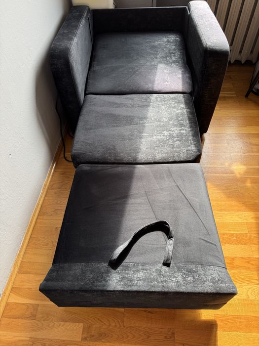 Sofa jednoosobowa z funkcją spania