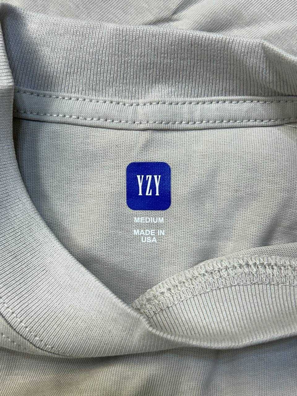 Футболка біла Yeezy GAP BALENCIAGA YZY футболка белая S M L