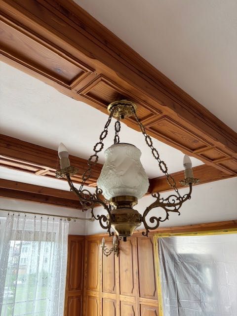 Lampa do salonu/piękna mosiężna
