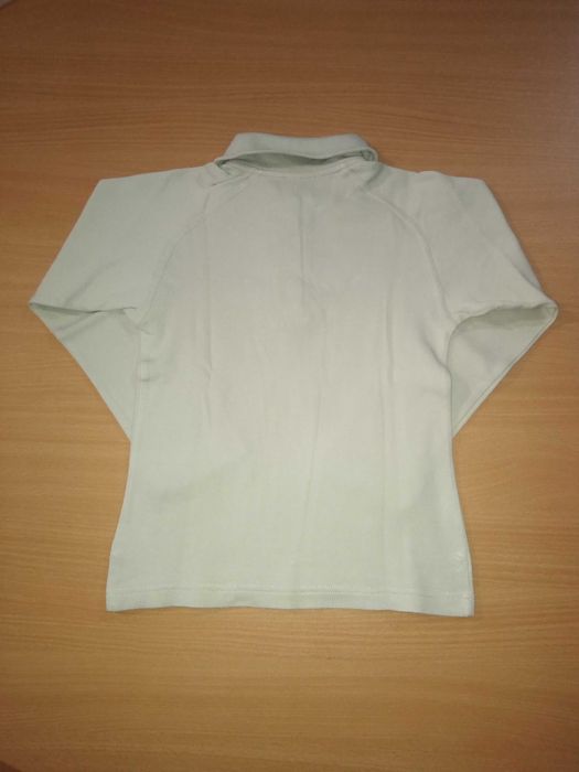 Polo de manga comprida - Cenoura
