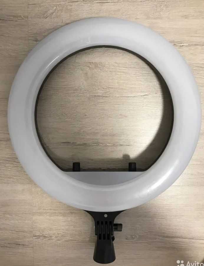 36 см / светодиодная кольцевая лед лампа led RL-14 / полный комплект