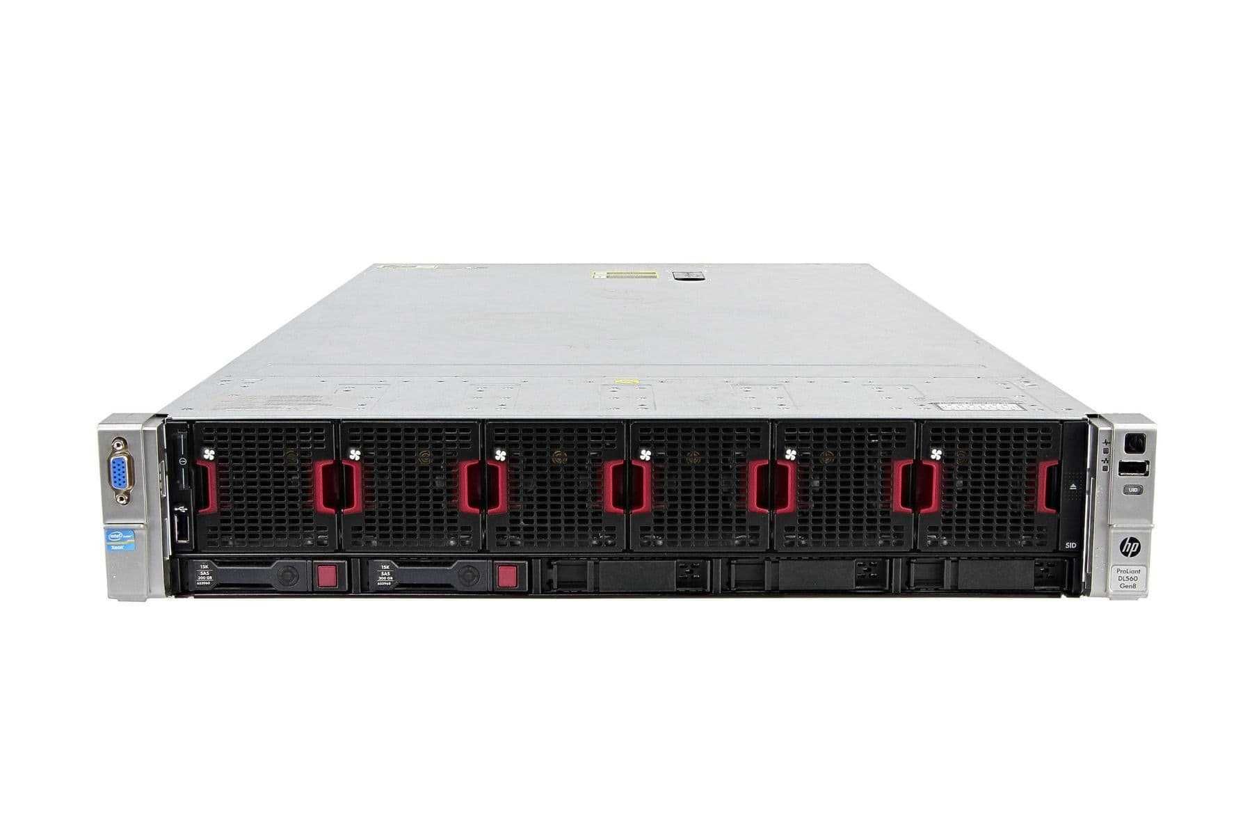 HP DL560 G8 | 64 vCPUs + 128GB DDR3 | 5 x 300GB | 2 x Fontes