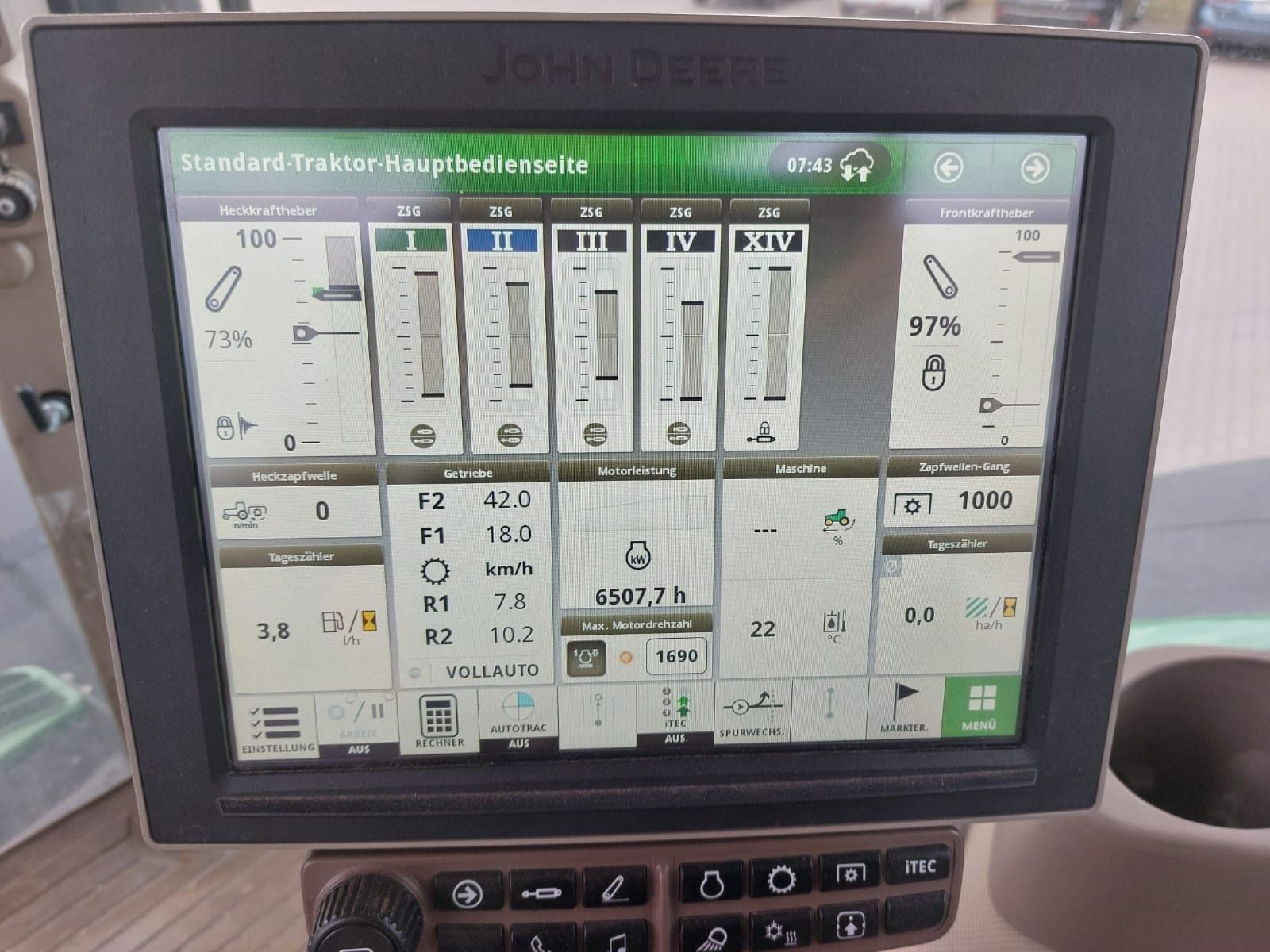 John Deere 7270R  2020 rok 6507 mtg Autotrac RTK wom E23