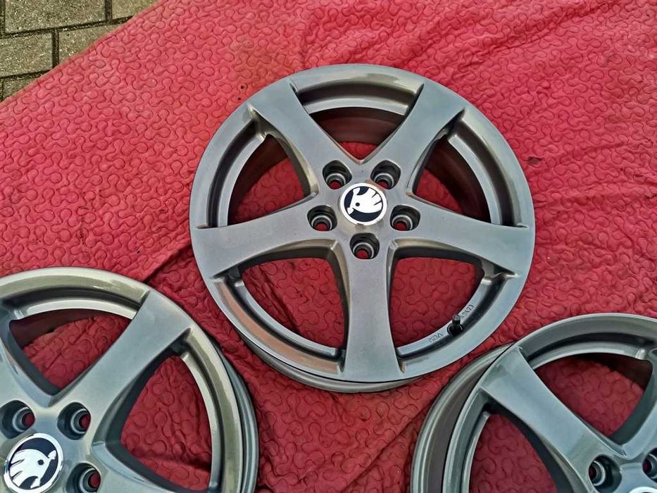 ALUFELGI 16' SKODA OCTAVIA Superb Yeti Karoq - ET48 - 5x112 - j.NOWE