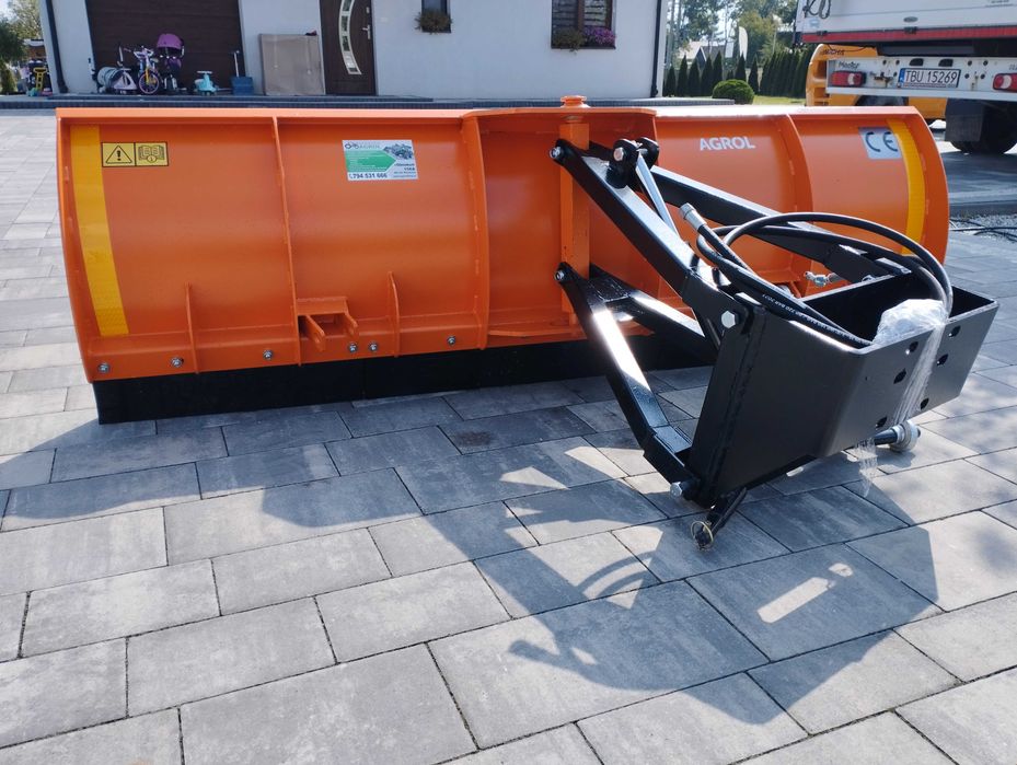 Pług Spych Śnieżny do Ciągnika T25 (Rusek ) Hydrauliczny Dostawa