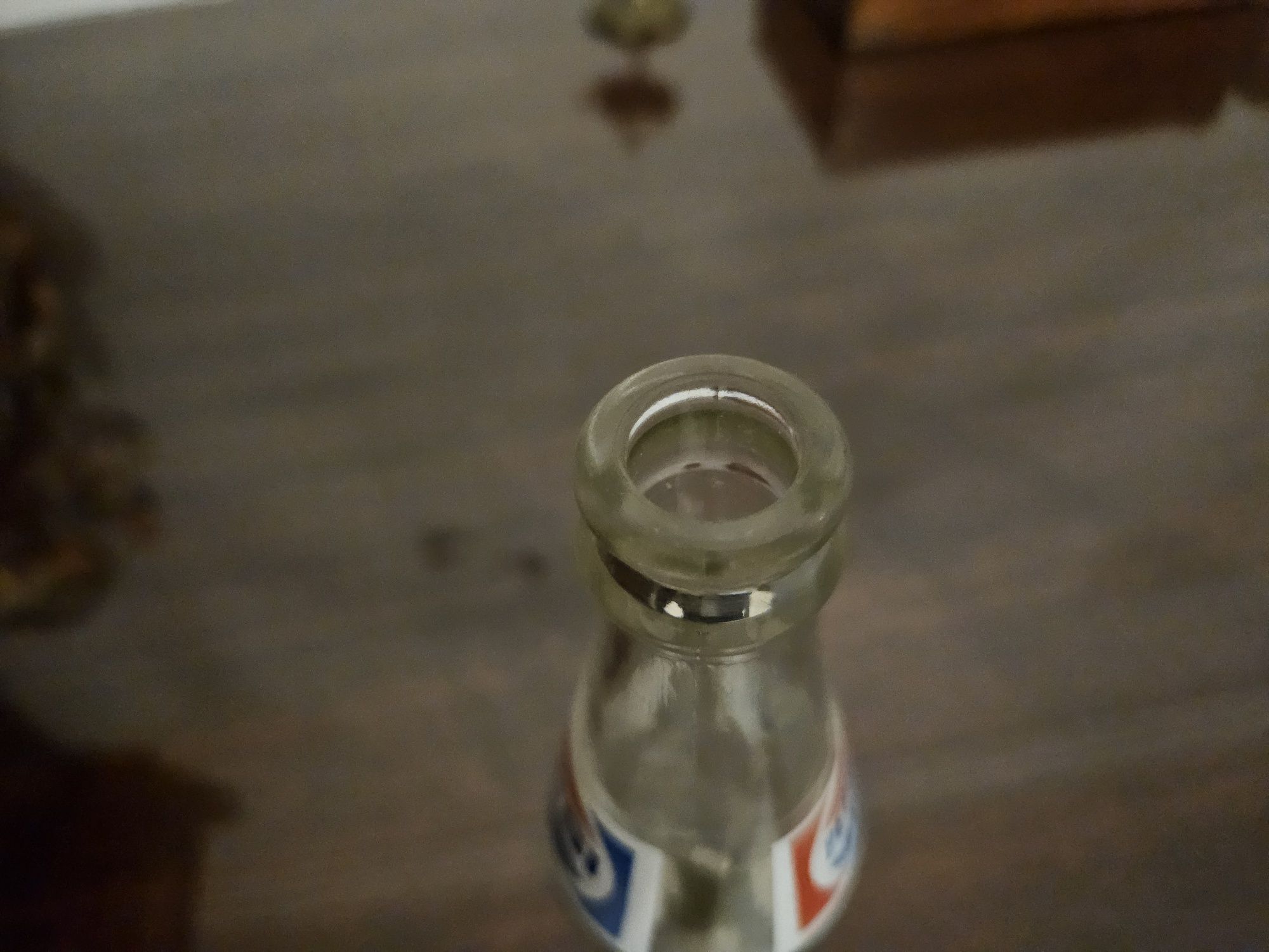 Garrafa de pepsi muito antiga