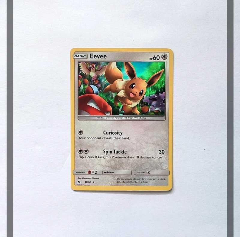 Eevee 48/68 HIF Holo Pokemon ENG-NM