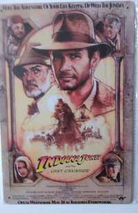 Indiana Jones plakat na metalu, poster plate