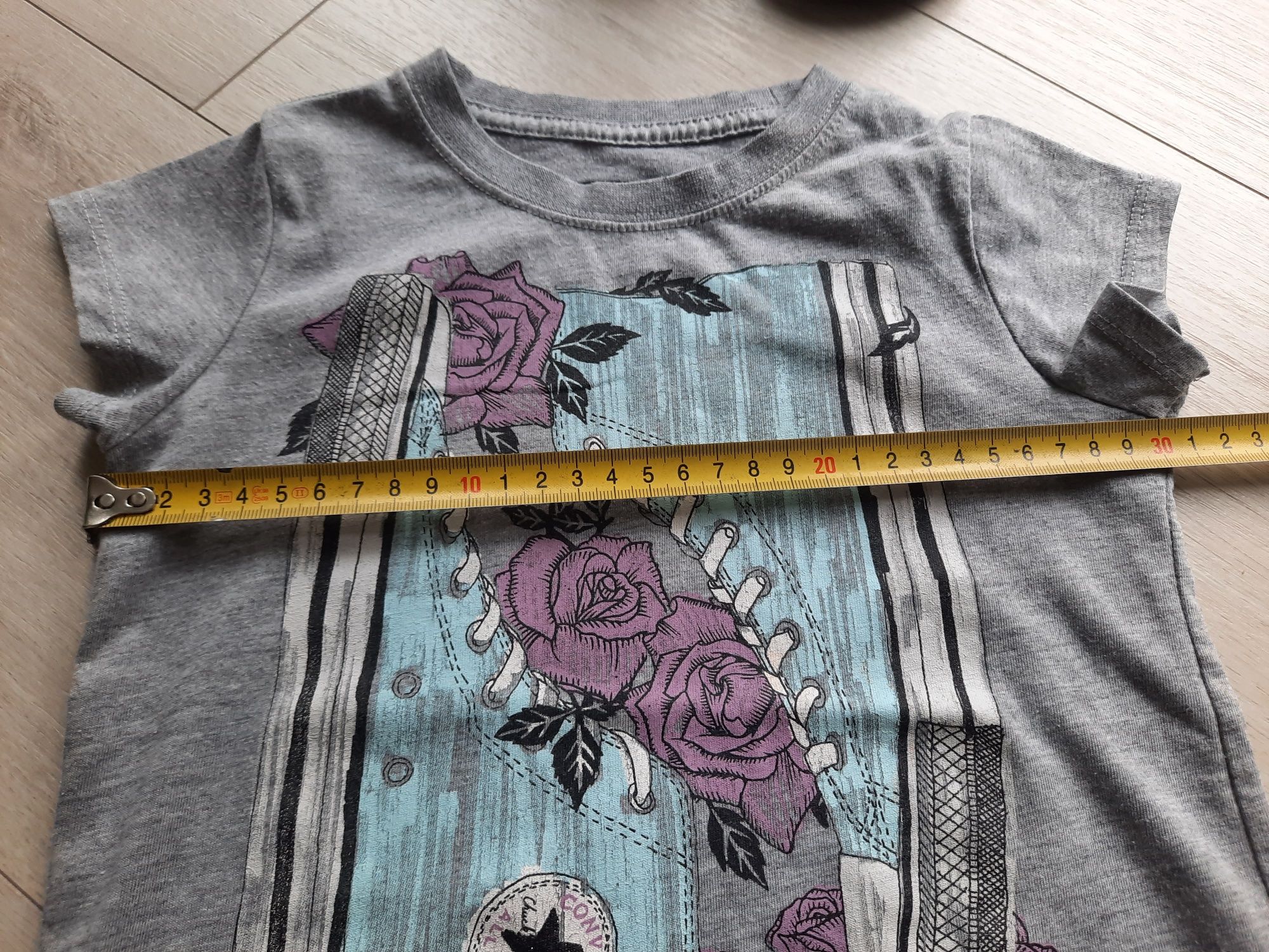 Bluzka T-shirt converse na 4/5 lat dla dziewczynki