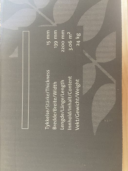 Паркетна дошка BOEN премєр класу, дуб нтуральний, пофарбований LRS